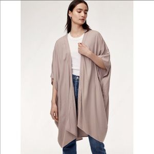 Talula Grey/Purple Kimono Cardigan Size: XXS/XS